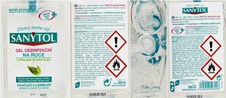 SANYTOL - dezinfekční gel 250 ml