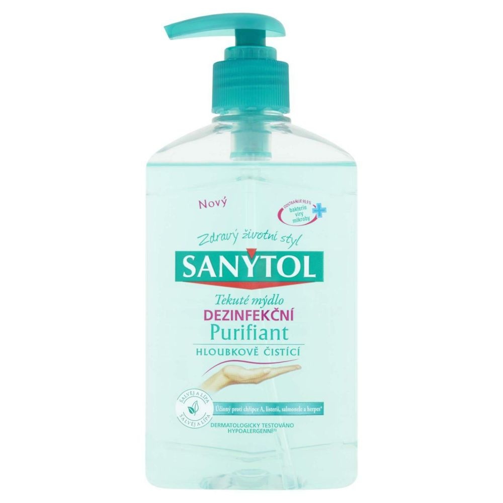 SANYTOL - dezinfekční mýdlo Purifiant 250 ml