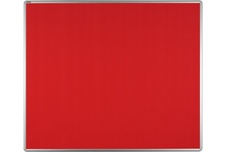 Textilní nástěnka ekoTAB červená 1200x900