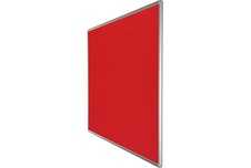 Textilní nástěnka ekoTAB červená 1200x900