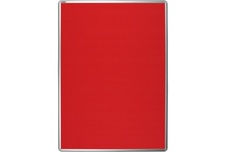 Textilní nástěnka ekoTAB červená 750x1000