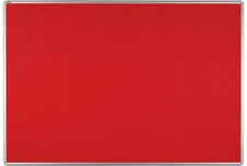 Textilní nástěnka ekoTAB červená 1200x1000