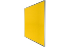 Textilní nástěnka ekoTAB žlutá 1200x900