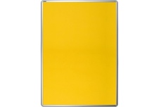 Textilní nástěnka ekoTAB žlutá 750x1000