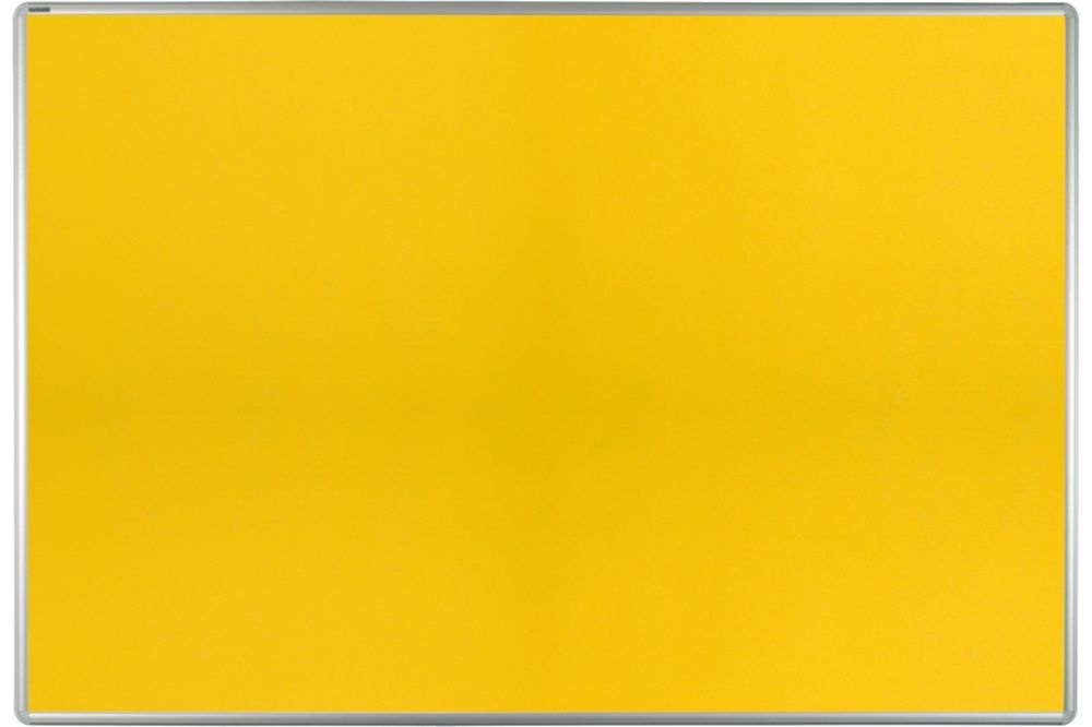 Textilní nástěnka ekoTAB žlutá 1200x1000