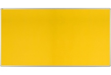 Textilní nástěnka ekoTAB žlutá 2000x1000