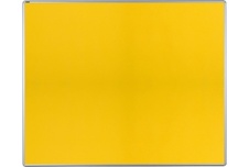 Textilní nástěnka ekoTAB žlutá 1500x1200