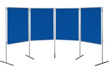 Textilní paraván ekoTAB modrý 1200x900