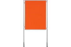 Textilní paraván ekoTAB oranžový 1500x1000