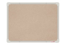 Textilní nástěnka boardOK se stříbrným rámem 600x450