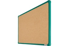 Korková nástěnka boardOK se zeleným rámem 600x900