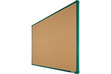 Korková nástěnka boardOK se zeleným rámem 1200x900