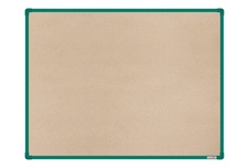 Textilní nástěnka boardOK se zeleným rámem 1200x900
