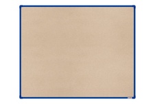 Textilní nástěnka boardOK s modrým rámem 1500x1200