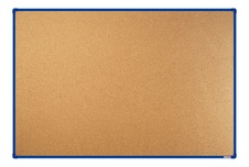 Korková nástěnka boardOK s modrým rámem 1800x1200