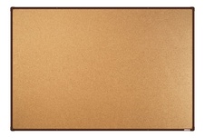 Korková nástěnka boardOK s hnědým rámem 1800x1200