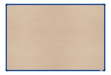 Textilní nástěnka boardOK s modrým rámem 1800x1200