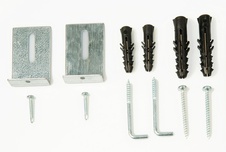 Textilní nástěnka boardOK s hnědým rámem 2000x1200