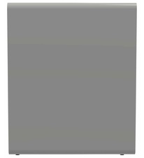Koš na tříděný odpad - směsný odpad, Rossignol Cubatri, 55873, 65 L, šedý