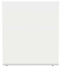 Koš na tříděný odpad - čiré sklo, Rossignol Cubatri, 55875, 65 L, bílý