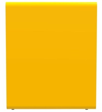 Koš na tříděný odpad - plast, Rossignol Cubatri, 55881, 65 L, uzamykatelný, žlutý