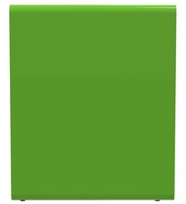 Koš na tříděný odpad - barevné sklo, Rossignol Cubatri, 55884, 65 L, uzamykatelný, zelený