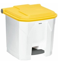 Koš na tříděný odpad pro HACCP - plast, Rossignol Utilo 54024, 30 L, žluté víko