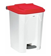 Koš na tříděný odpad pro HACCP - elektro, Rossignol Utilo 54043, 50 L, červené víko