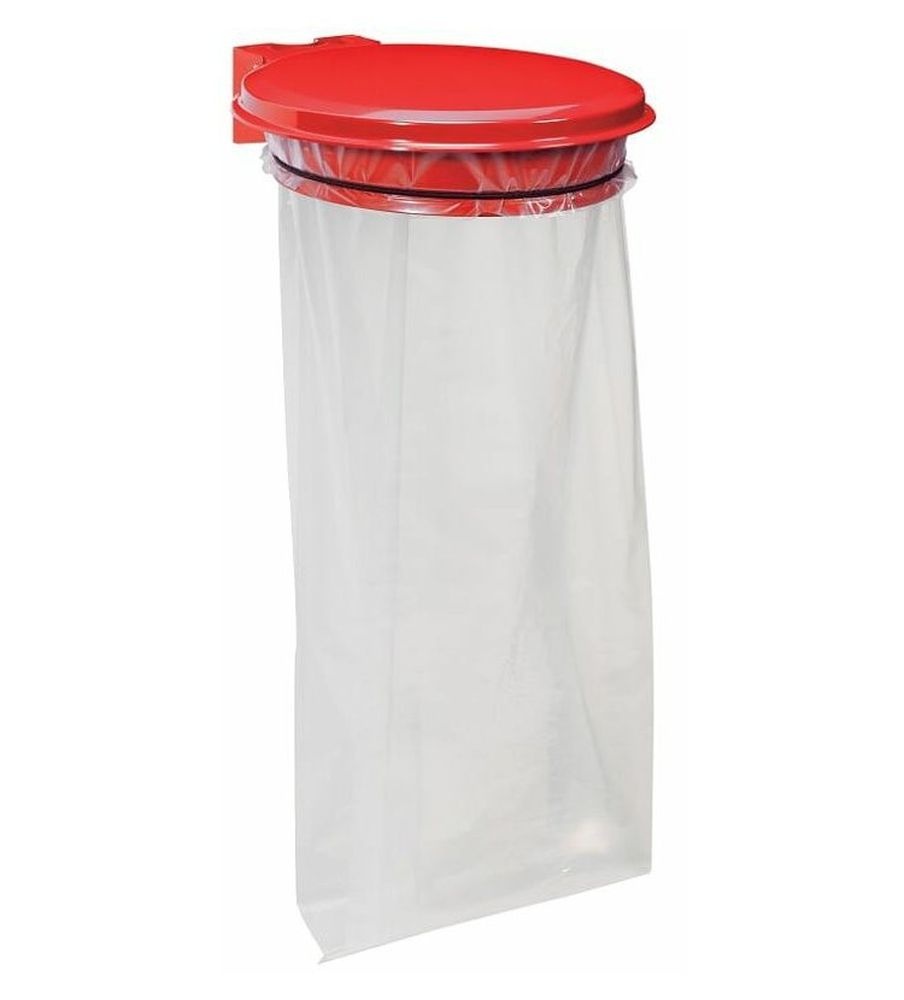 Držák na pytel pro tříděný odpad Rossignol Collecmur Essentiel, 58202, 110 L, červené víko
