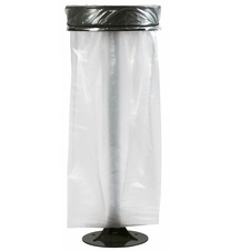 Venkovní stojan pro pytel na odpad Rossignol Ecollecto Essentiel 57765, 110 L, mangan šedý