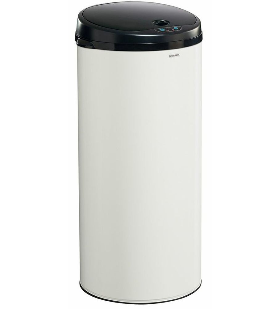Bezdotykový odpadkový koš Rossignol Sensitive Plus, 93560, 45 L, bílý, RAL 9016