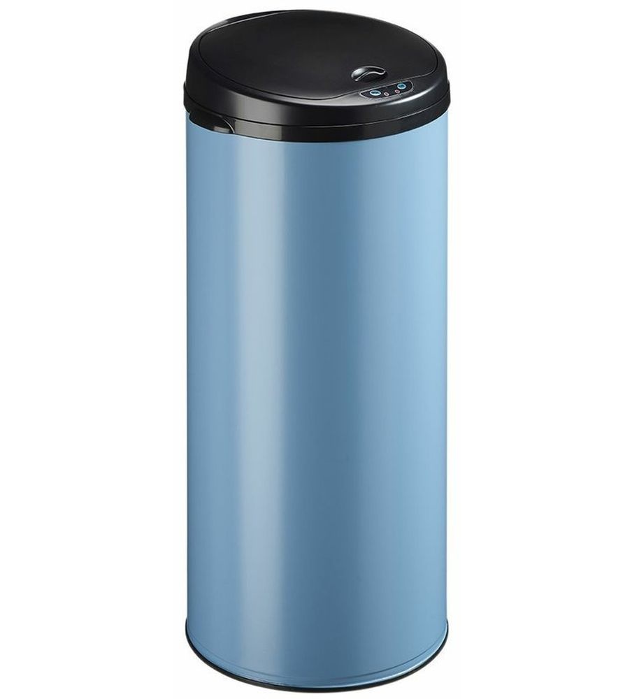 Bezdotykový odpadkový koš Rossignol Sensitive Plus 93571, 45 L, modrý, RAL 5024