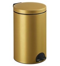 Pedálový odpadkový koš Rossignol Sanelia 90336, 20 L, zlatý