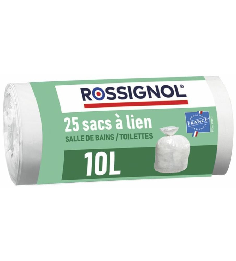 Sáčky do koše 10 L, Rossignol Bagy 99136 balení 25 ks, bílé