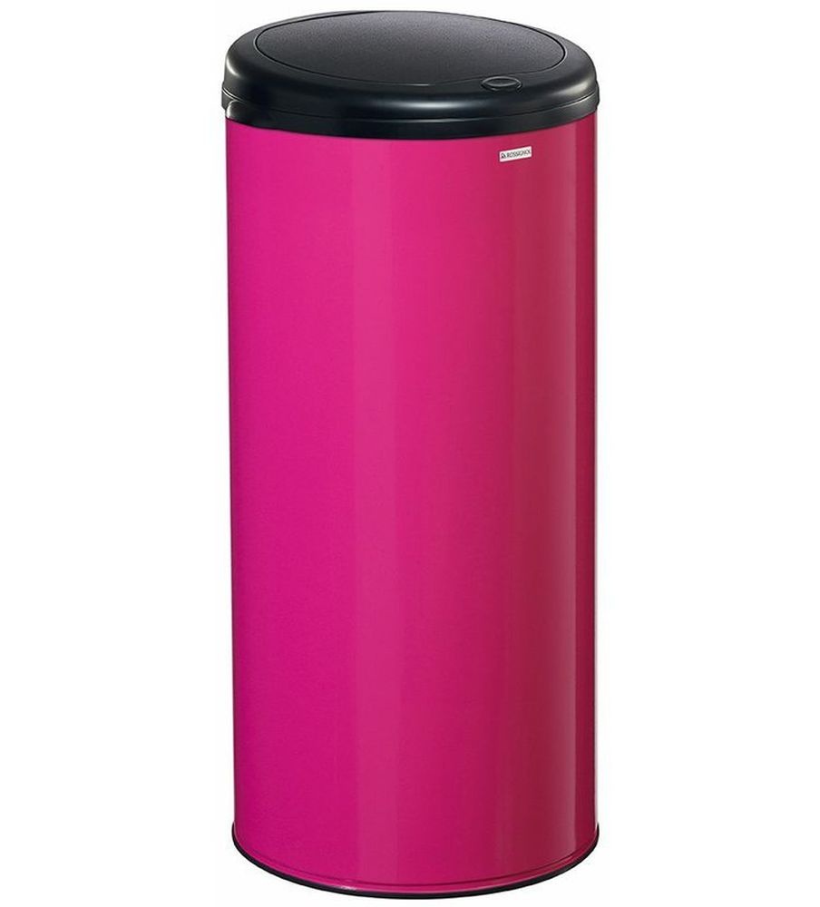Dotykový odpadkový koš Rossignol Touch 93586, 45 L, růžový RAL 4010