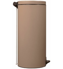 Pedálový koš Rossignol Elora 90326, 30 L, hnědý, RAL 1019