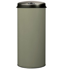 Bezdotykový odpadkový koš Rossignol Sensitive Plus 90623, 45 L, šedozelený, RAL 7033
