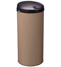 Bezdotykový odpadkový koš Rossignol Sensitive Basic 93624, 45 L, hnědý, RAL 1019