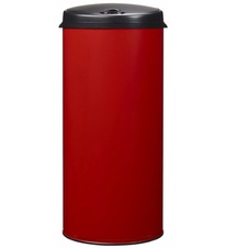 Bezdotykový odpadkový koš Rossignol Sensitive Basic 93625, 45 L, červený, RAL 3002