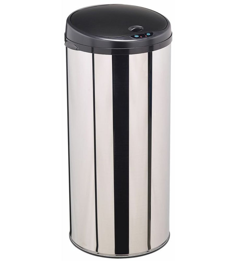 Bezdotykový odpadkový koš Rossignol Sensitive Basic 93627, 45 L, nerez ocel