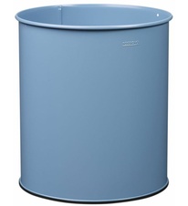Odpadkový koš Rossignol Appy 50152, 30 L, ocelový, modrý, RAL 5024