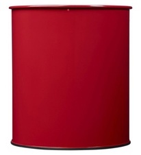 Odpadkový koš Rossignol Appy 50159, 30 L, ocelový, červený, RAL 3027