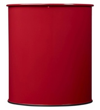 Odpadkový koš Rossignol Appy 50159, 30 L, ocelový, červený, RAL 3027