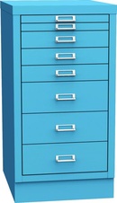 Zásuvková skříň KSZ 38 B, modrá