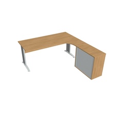 HOBIS kancelářský stůl pracovní, sestava levá - CE 1800 HR L, dub