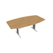 HOBIS kancelářský stůl jednací tvarový - CJ 200, dub