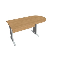 HOBIS přídavný stůl jednací oblouk - CP 1600 1, dub