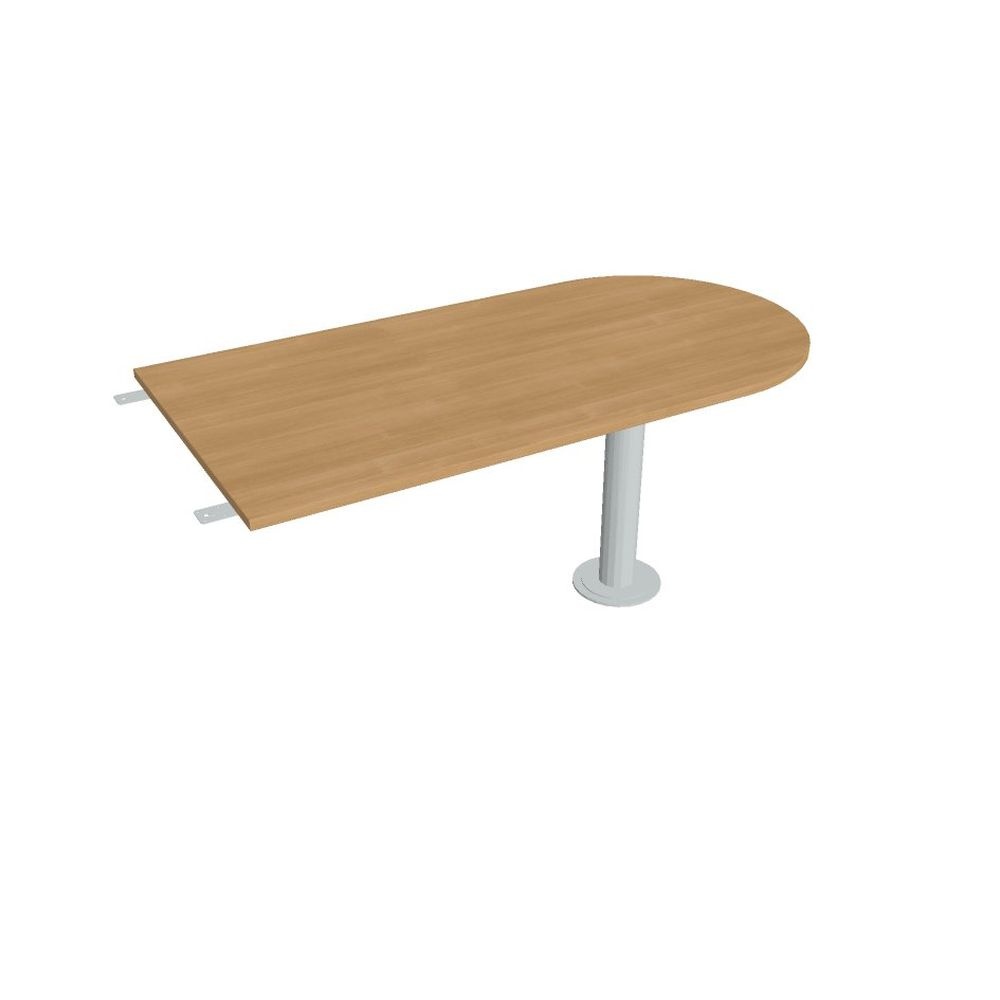 HOBIS přídavný stůl jednací oblouk - CP 1600 3, dub