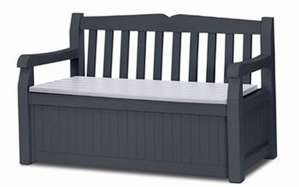 Zahradní lavice Keter Eden Garden Bench 265l, šedá
