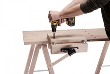 Dřevěný pracovní stůl Flexible Friend